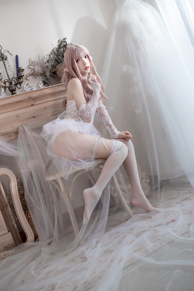 疯猫ss - NO.082 纯白精灵 [29P-937MB]