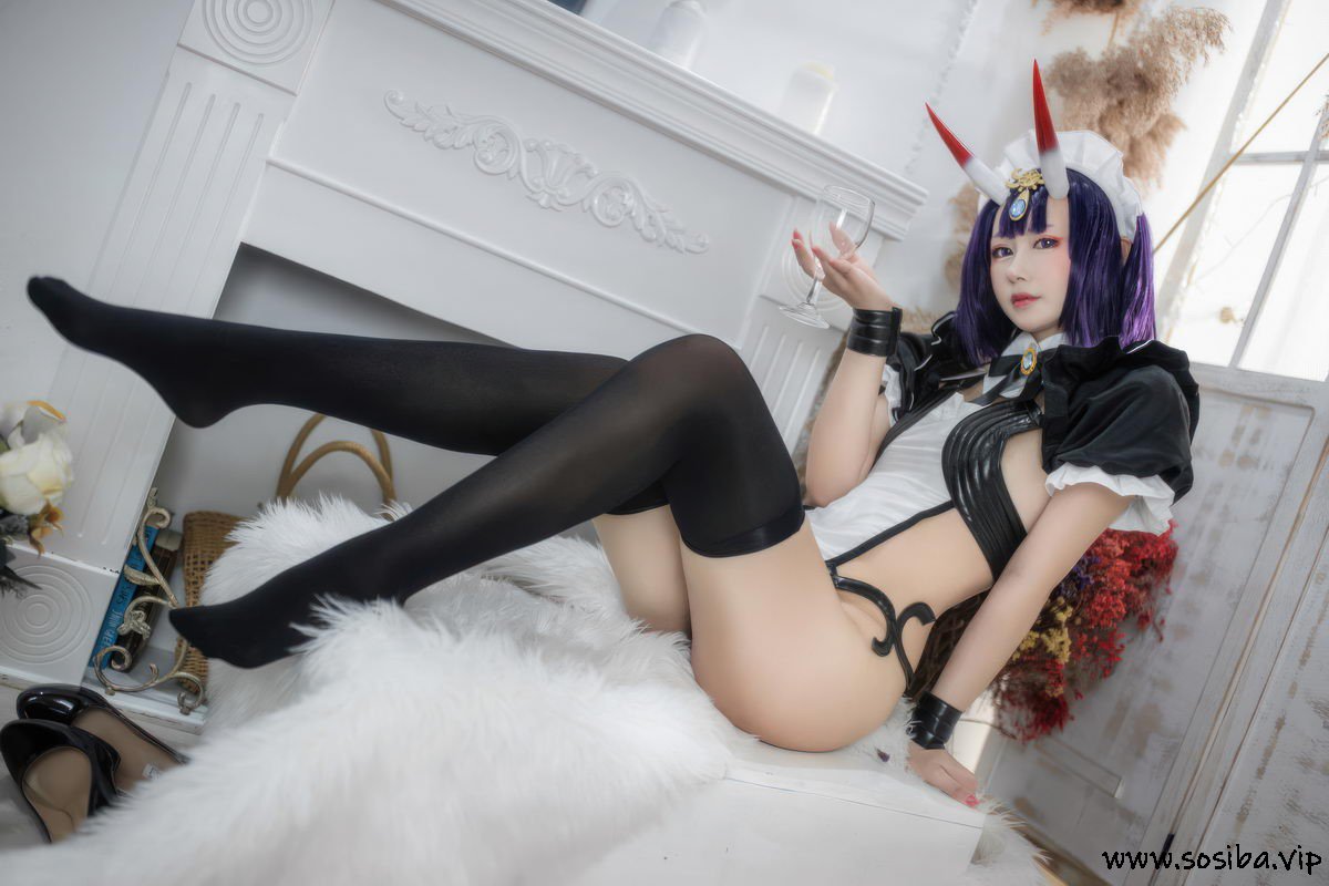 羽生三未 - NO.028 FGO-酒吞童子女仆[20P-148.4M]