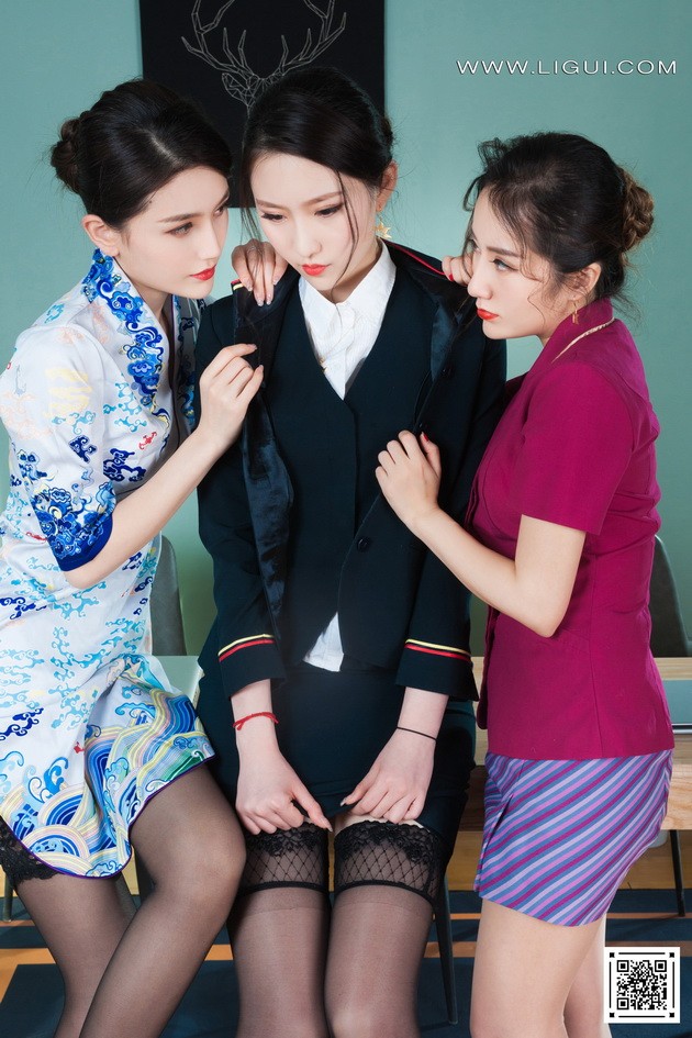 [Ligui丽柜]2022.05.02《三生三丝》阳阳&安娜&汐汐[80+1P／107MB