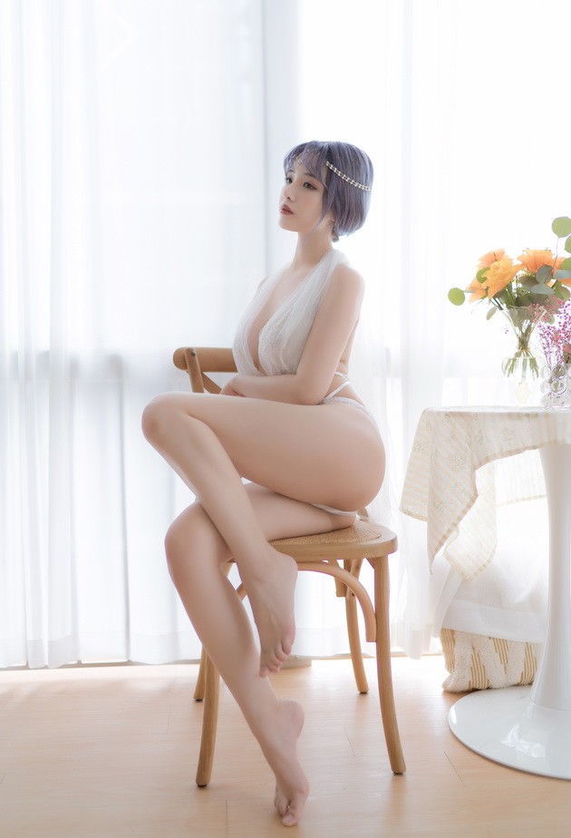 雯妹不讲道理 NO.084白色希腊[36P-389M]