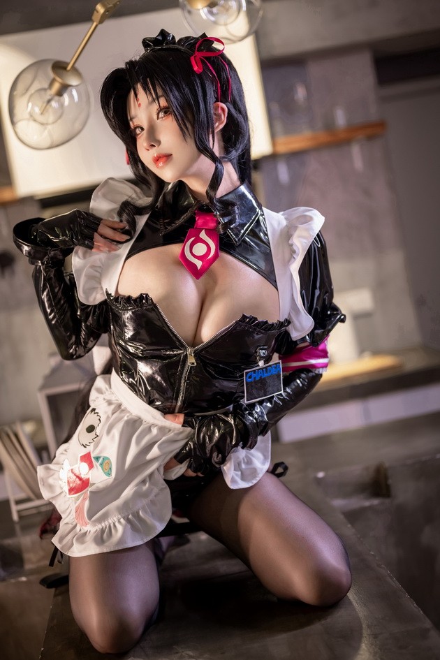 rioko凉凉子 NO.103 杀生院膝皮女仆[41P+4V-1.55G]